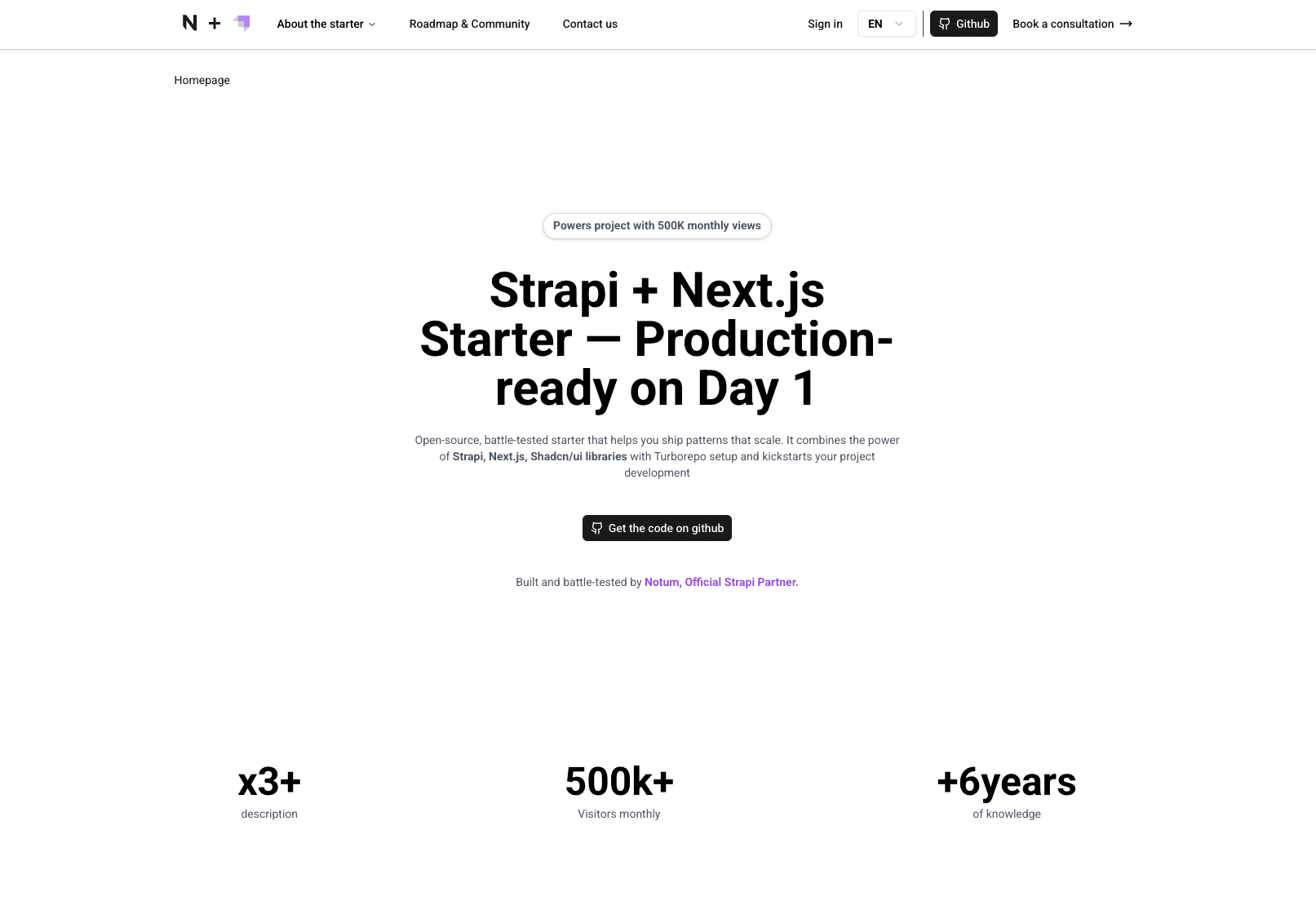 Strapi v5 & Next.js v16 Monorepo Starter